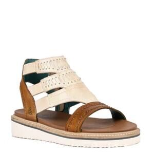 NWOT Roan by Bedstu Carlita II Tan Bone  Size 7.5